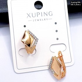 Сережки Xuping18К 20284 (1,7см)